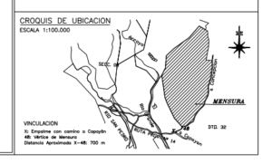 Imagen ubicación del campo